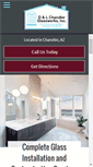 Mobile Screenshot of dandlchandlerglassworks.com